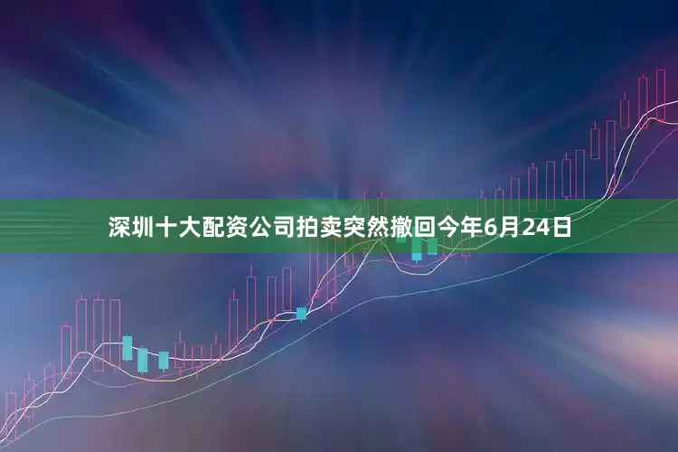 深圳十大配资公司　　拍卖突然撤回　　今年6月24日